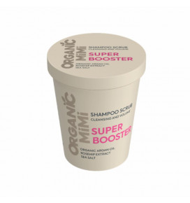 ORGANIC MIMI šampūnas-šveitiklis suteikiantis apimties Super Booster, 310 g