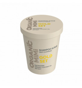 ORGANIC MIMI šampūnas-šveitiklis valomasis Gold Set, 310 g