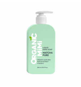 ORGANIC MIMI skystas muilas rankoms Matcha Pure, 300 ml