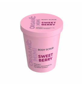 ORGANIC MIMI kūno šveitiklis Sweet Berry, 250 g