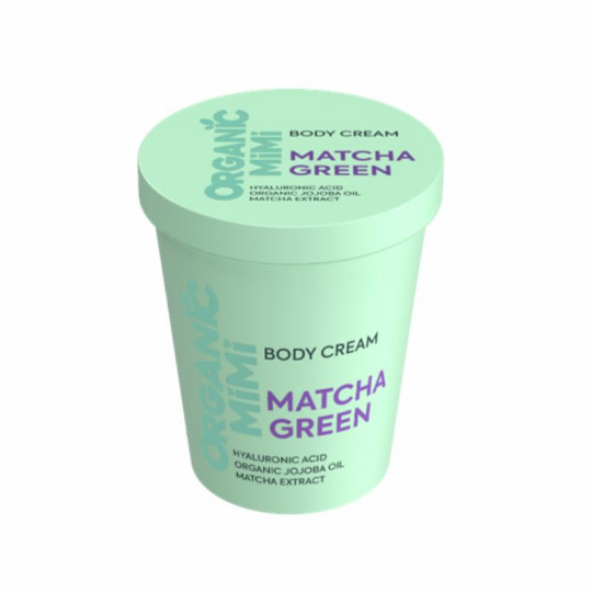 ORGANIC MIMI kūno kremas Matcha Green, 200 ml