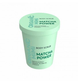 ORGANIC MIMI kūno šveitiklis Matcha Power, 250 g