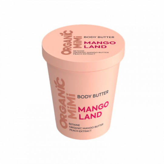 ORGANIC MIMI kūno sviestas Mango Land, 200 ml