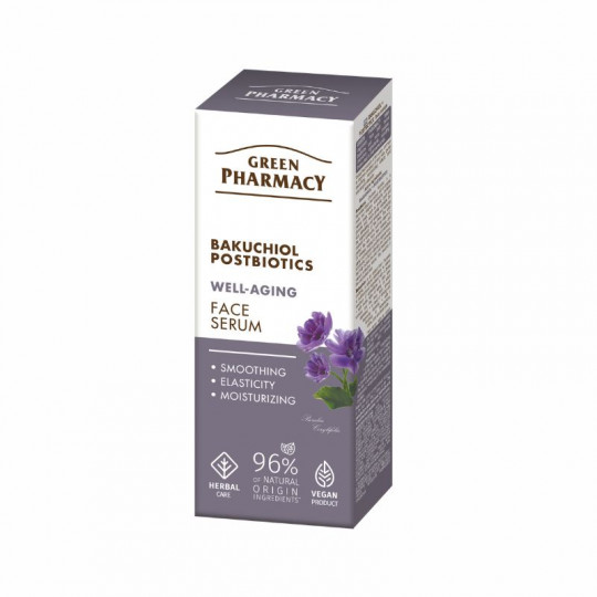 Green Рharmacy Bakuchiol + postbiotics face serum 30ml