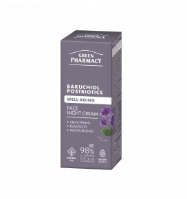 Green Рharmacy Bakuchiol + postbiotics face night cream 50ml