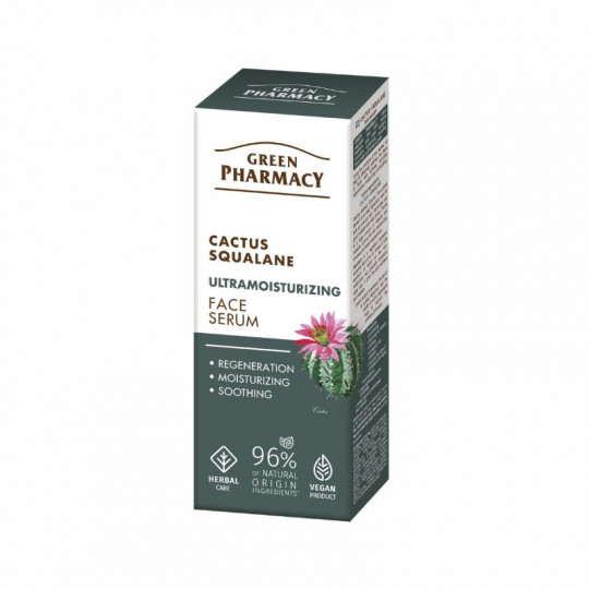 Green Рharmacy Cactus + squalane face serum 30ml