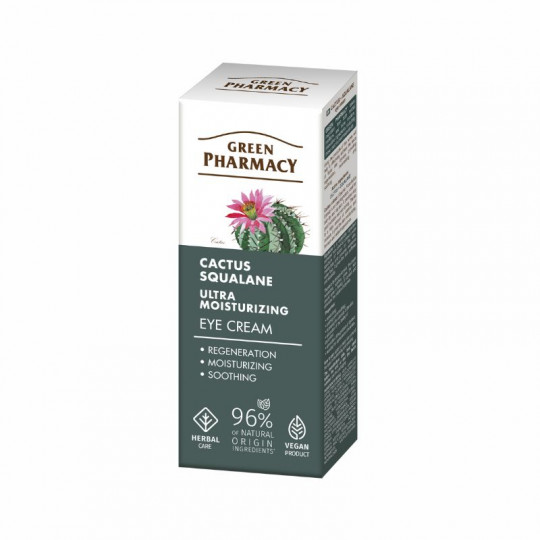 GREEN РHARMACY paakių kremas Kaktusas ir skvalanas, 15 ml