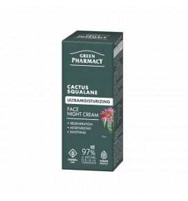 Green Рharmacy Cactus + squalane face night cream 50ml