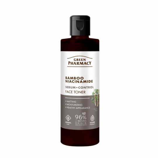 Green Рharmacy Bamboo + niacinamide face toner 200ml