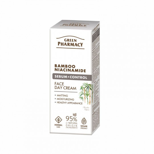 Green Рharmacy Bamboo + niacinamide face day cream 50ml