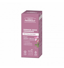 Green Рharmacy Damask rose + ceramides face night cream 50ml