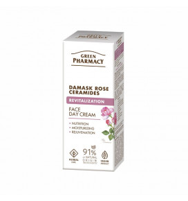 Green Рharmacy Damask rose + ceramides face day cream 50ml