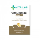 VITA-LAB maisto papildas Vitaminas D3 4000 TV, N30