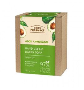 Green Pharmacy Aloe and avocado hand care set