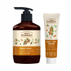 Green Pharmacy Almond and argan oil hand care set