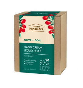 Green Pharmacy Olive and goji berry hand care set