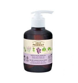 Green Pharmacy Gentle facial wash gel Sage and grape oil 270ml