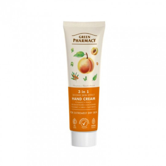 Green Pharmacy 3in1 second skin effect Hand cream 100ml