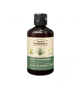 Green Pharmacy Bath and shower oil Vetiver and vanilla 250ml