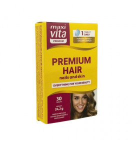 Premium hair, nails, skin 30 tablets