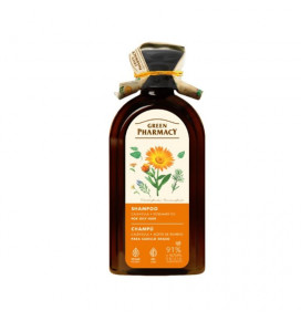 Green Pharmacy Shampoo for normal and greasy hair Calendula 350ml