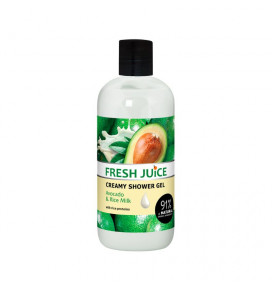 Fresh Juice Creamy Shower Gel Avocado & Rice milk 500ml