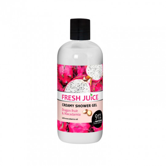 Fresh Juice Creamy Shower Gel Dragon fruit & Macadamia 500ml