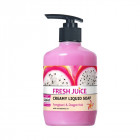 Fresh Juice Creamy Liquid Soap Frangipani & Dragon fruit 460ml