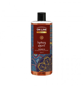 On Line Senses oil shower gel with a fresh scent of wild forest flowers Ind