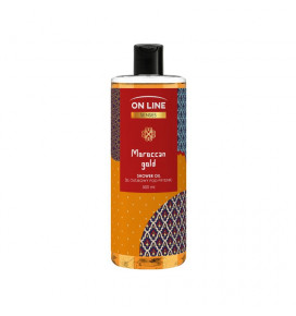 On Line Senses oil shower gel with an oriental scent Moroccan Gold, 500 ml