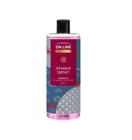 On Line Senses oil shower gel with the scent of Japanese flowers Japanese S