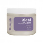 Romantic Professional hair mask for bleached hair, giving a gray shade Blon