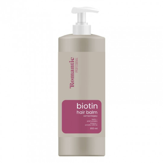 Romantic Professional strengthening balm for weakened and dull hair Biotin,