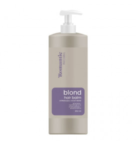 Romantic Professional balm for bleached hair that gives a gray shade Blond,