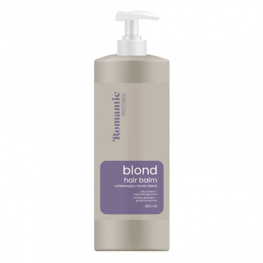 Romantic Professional balm for bleached hair that gives a gray shade Blond,