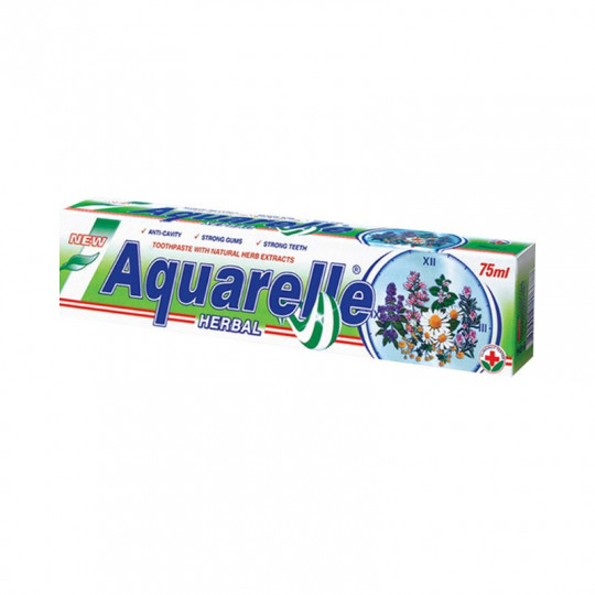 AQUARELLE dantų pasta Herbal, 75 ml