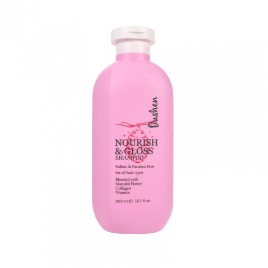 OUSHEN maitinamasis šampūnas Nourish & Gloss, 300 ml