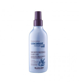 LUXLISS priemonė plaukams drėkinamoji nenuplaunama Coconut Miracle Oil, 150 ml