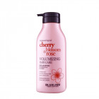 LUXLISS šampūnas plaukų apimčiai didinti ploniems plaukams Cherry Blossom, 500 ml