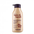 LUXLISS šampūnas suteikiantis spindesio dažytiems plaukams Marula Oil & Argan, 500 ml