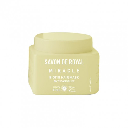 SAVON DE ROYAL Miracle pastel kaukė plaukams su biotinu, 250 ml