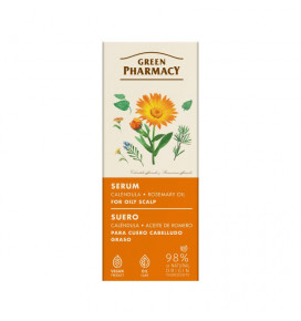 Green Pharmacy Calendula and rosemary oil serum for oily scalp 100ml