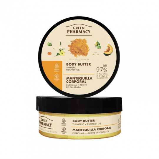 Green Pharmacy Body butter Turmeric and pumpkin oil 225ml