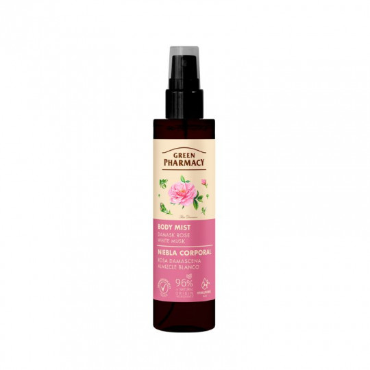 Green Pharmacy Body mist Damask Rose and White Musk, 150ml