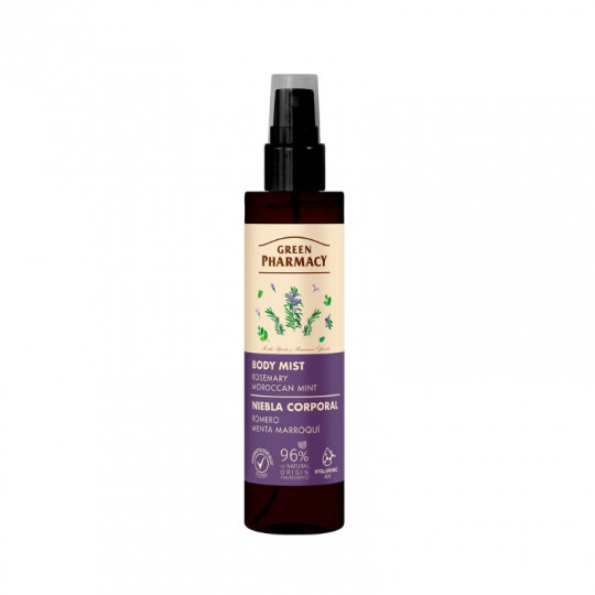 Green Pharmacy Body mist Rosemary and Moroccan mint, 150ml