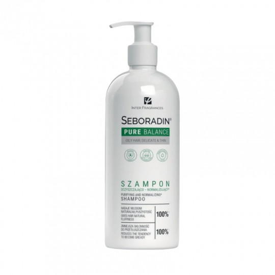 SEBORADIN šampūnas Pure Balance, 400 ml