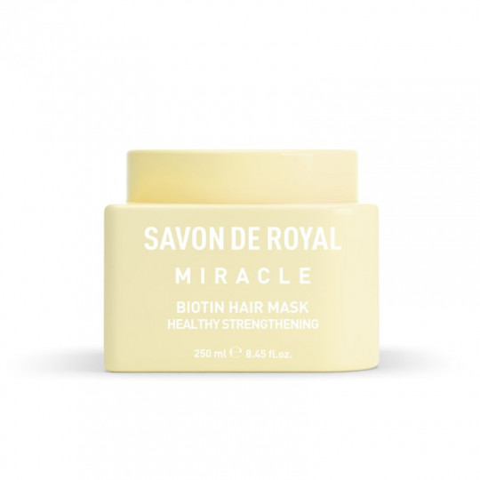 SAVON DE ROYAL Miracle pastel kaukė plaukams su biotinu, 250 ml