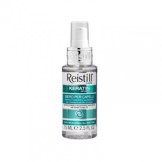 REISTILLl serumas plaukams su keratinu glotninantis prisotinantis, 75 ml