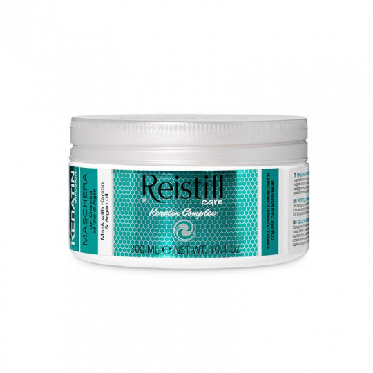REISTILL kaukė šiurkštiems plaukams su keratinu glotninamoji, 250 ml