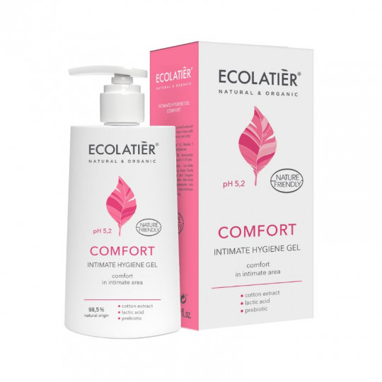 ECL intymios higienos gelis kasdienei priežiūrai Comfort, 250 ml